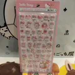【正規品】ボンボンドロップシールmini ハローキティ ピンク