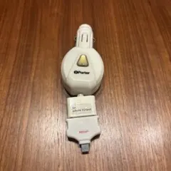 シガーソケット充電器　Lightningケーブル