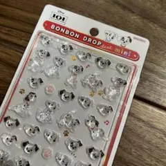 ボンボンドロップシール mini 101匹わんちゃん
