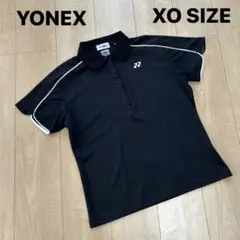 ヨネックス バドミントン テニス 半袖 XOサイズ　ゲームシャツ黒　ベリークール
