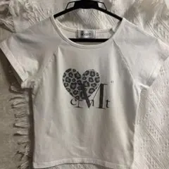 【♪様専用】MÜCENT ハート型レオパード柄半袖Tシャツ