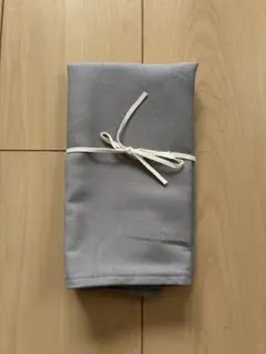 新品　無印良品 オックスクッションカバー グレー　43×43のサムネイル