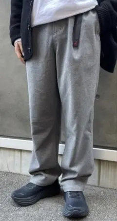 GRAMICCI WOOL RELAXED PLEATED TROUSER 防風