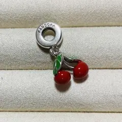 PANDORA さくらんぼモチーフ　チェリーチャーム