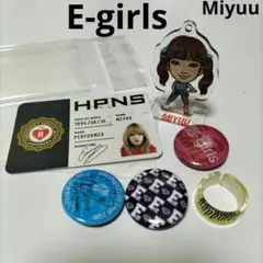 Miyuu セット⭐E-girls アクスタ+バッジ+トレカ+指輪のセット