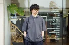 GraphPaper 25ssベージュ ポロシャツ サイズ1 GraphPaper 25ssベージュ ポロシャツ サイズ1