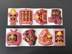 ヒスミニ　ステッカー ８柄　ロールシール　アメステ