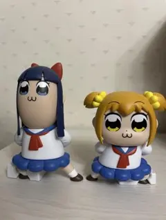 ポプテピピック SOFVIMATES ソフビメイツ ポプ子 ピピ美 フィギュア