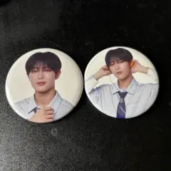 KO1KEYZ 飯塚亮賀 ファンミ ペンミ 2個セット コンプ 缶バッジ