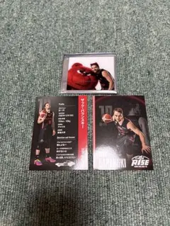 アルバルク東京 ＃10 ザック・バランスキー ルーク オフショットカード