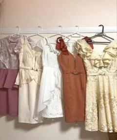 キャバドレス まとめ売り 暖色系