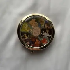ディズニープリンセス 折りたたみミラーコンパクトミラー