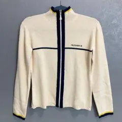 N205−7◯ TOMMY HILFIGER フルジップ ニットジャケットのサムネイル