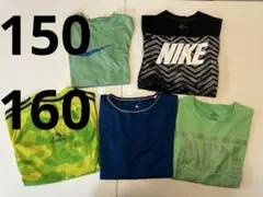 NIKE adidas キッズ Tシャツ 5枚セット 묶음 판매 150 160