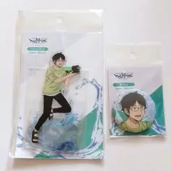 ワールドトリガー　三雲修　アクリルスタンド　缶バッジ　アベイル