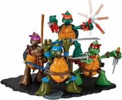 0*0様 プレイメイツTMNTオリジナルスケッチタートルズ40周年記念4体セット