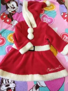 キャサリンコテージ　サンタ風コスチューム 95cm 赤
