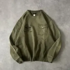 RRL TRAINING CRW L/S SWEAT SHIRT XL