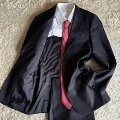美品 アルマーニ スーツセットアップ ARMANICOLLEZIONI 黒 M