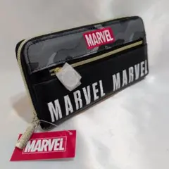 新品未使用【MARVEL/マーベル】迷彩ファスナー付き長財布　定価3400円