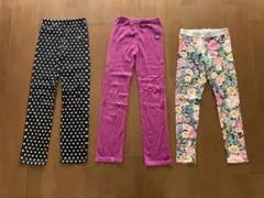 限定値下げ BABYDOLL H&M キッズレギンス 3点セット 140 女の子