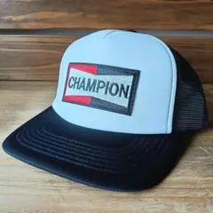 ②CHAMPION meshcap トラッカーキャップ　アメカジ　バイカー
