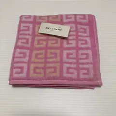 GIVENCHY ハンカチ ピンク ロゴ総柄のサムネイル