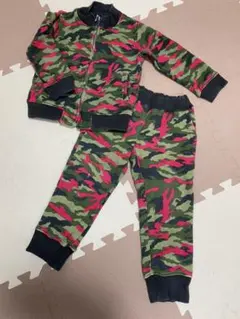 値下げ❣️ チャビーギャング　セットアップ　派手　迷彩　カモフラージュ　上下