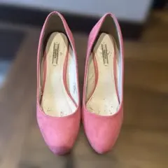 タイムセール金額戻しますRANDA スェードパンプス