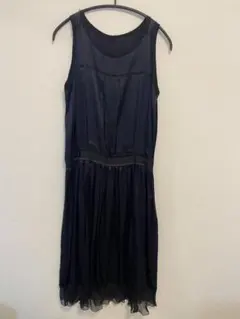 AMERICAN RAG CIEブラックノースリーブドレス