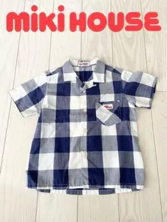 【ミキハウス】チェックシャツ