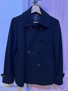 【極美品】23区 カシミヤ ウール ダブル ピーコート ネイビー 大きいサイズ ウールカシミヤダブルフェイス Pコート｜トゥモローランド 公式通販