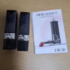 ディオール　リップ343ルージュ　&　667アディクトサンプル　まとめ売り