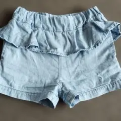 petit main フリル付きショートパンツ