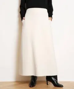 Maglie par ef-de マーリエルカセット スカラップデザインスカート 