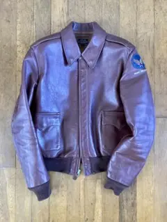 リアルマッコイズ　A-2 サイズ38 希少]旧リアルマッコイズA-2,WerberSportswear size38