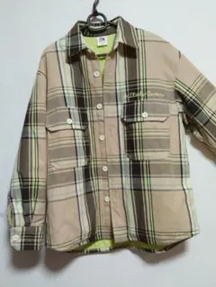 GU × STUDIO SEVEN ダブルポケットチェックシャツ 
ジーユー