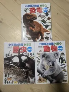 大人気✨小学校の図鑑 NEO 恐竜・動物・昆虫　DVDとカバー なし