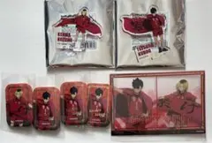 ハイキュー　セブンネット　缶バッジ　アクスタ　黒尾　孤爪