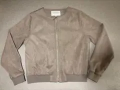 グレー ブルゾン