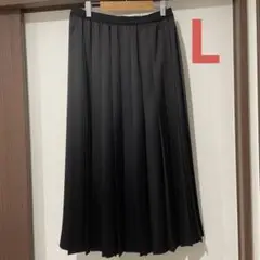 新品！ ユニクロ アシンメトリープリーツスカート Lサイズ