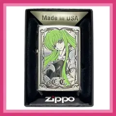 zippo コードギアス C.C. 限定品 3面刻印 希少モデル 2024年製 特価品 zippo コードギアス C C 限定品 3面刻印 希少モデル 2024