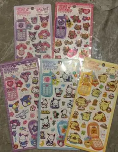 正規品　 平成はっぴーフォン シール　サンリオ　ハッピーフォン
