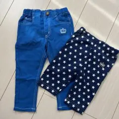 BABY DOLL 星柄パンツ 2本セット