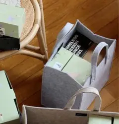 【未使用】イッタラ/メノホームバッグ Liittala bag M グレー