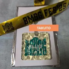 BMSG FES'25 ランダムウェーブキーリング タクト　TAKUTO 銀テ付