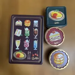 【空き缶4点】限定 喫茶メリー はじけるキャンディチョコレート 完売品のサムネイル