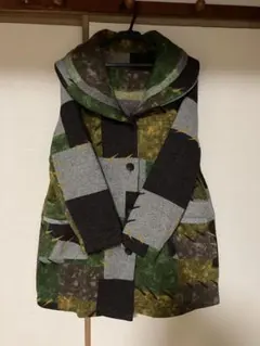 フリース風　カジュアルアウター