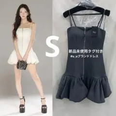 Sグレー　3385 ローブドフルールグロッシーキャバドレスAngelRSugar