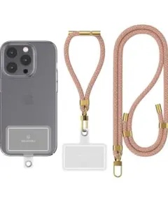 2本 タグパッチ スマホストラップ スマホショルダー ストラップ カラフル